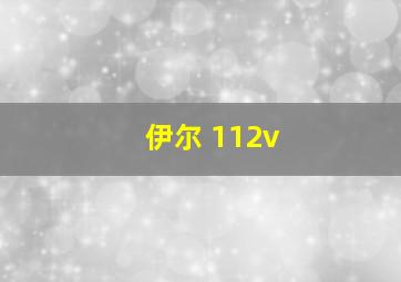 伊尔 112v